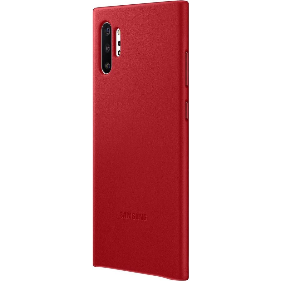 Samsung Leather Hoesje - Samsung Galaxy Note 10+ - Rood-2