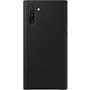 Samsung Galaxy Note10 - Lederen Cover - Zwart