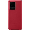 Samsung Leather Hoesje - Samsung Galaxy S20 Ultra - Rood
