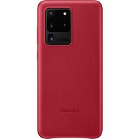 thumb-Samsung Leather Hoesje - Samsung Galaxy S20 Ultra - Rood-1