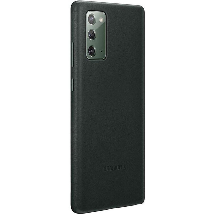 Samsung leather Hoesje - Samsung Galaxy Note 20 - Groen-1