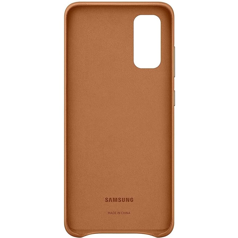 Samsung Leather Hoesje - Samsung Galaxy S20 - Bruin-2