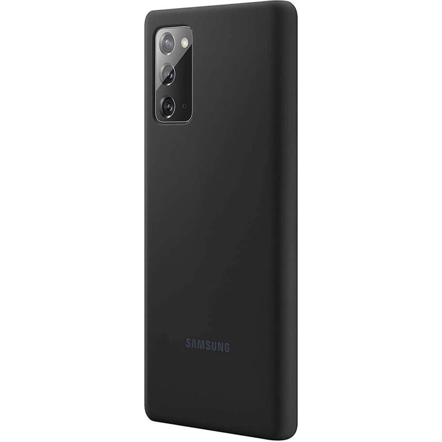 Samsung Silicone Hoesje - Samsung Galaxy Note 20 - Zwart-2