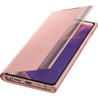 thumb-Samsung Clear View Hoesje - voor Samsung Galaxy Note 20 - Roze-3