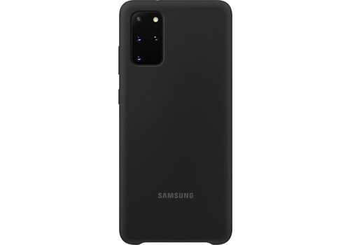 Samsung Silicone Cover - Samsung Galaxy S20 Plus - Zwart 