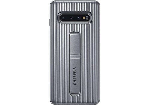 Samsung Protective Standing Cover - voor Samsung Galaxy S10 - Zilver 