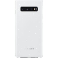 thumb-Samsung LED Cover - voor Samsung Galaxy S10 - Wit-1