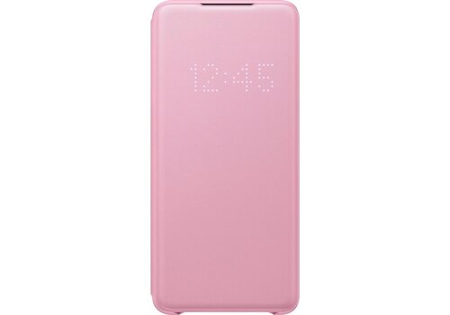 Samsung LED View Hoesje - Samsung Galaxy S20 Plus - Roze 