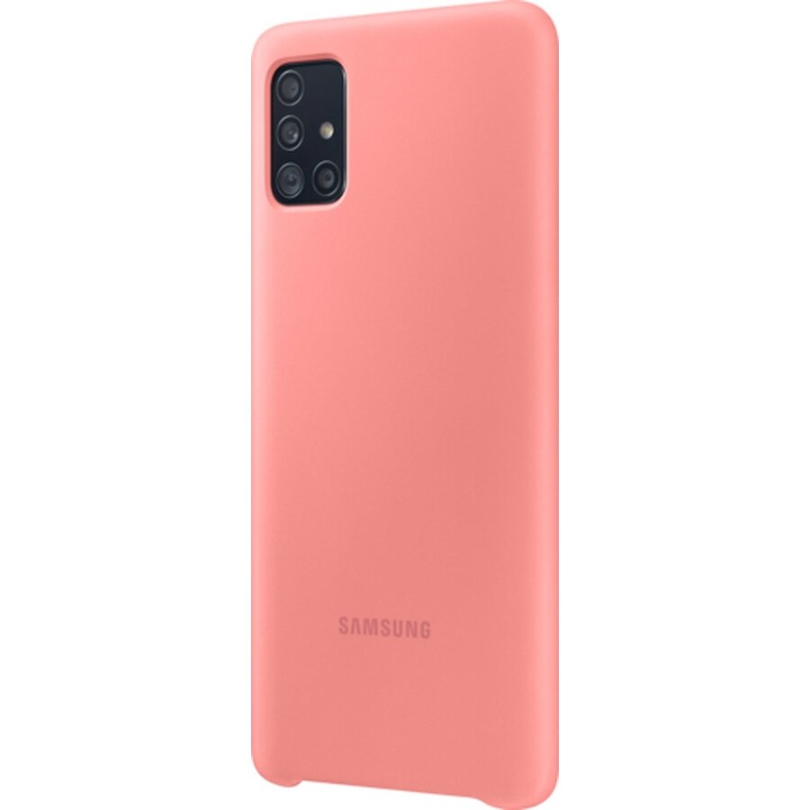 Samsung Silicone Hoesje - Samsung Galaxy A51 - Roze-2