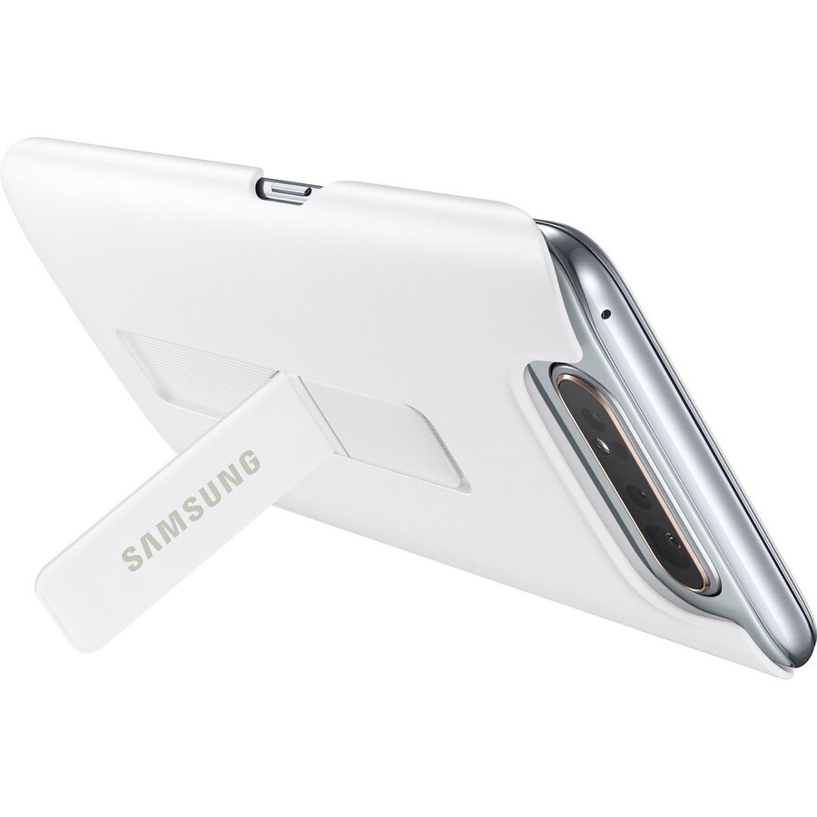 Samsung standing cover - white - for Samsung A805 Galaxy A80-5