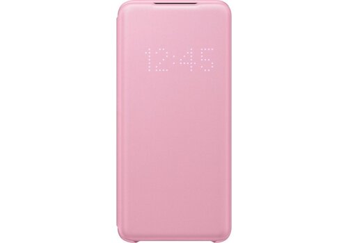 Samsung LED View Hoesje - Samsung Galaxy S20 - Roze 