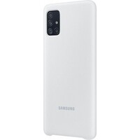 thumb-Samsung Siliconen Backcover Hoesje - Geschikt voor Samsung Galaxy A71 - Zilver-3
