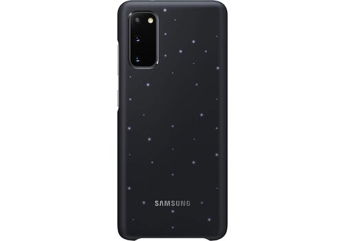 Samsung LED Hoesje - Samsung Galaxy S20 - Zwart 