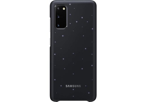 Samsung LED Hoesje - Samsung Galaxy S20 - Zwart 