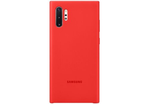 Samsung Galaxy Note 10+ Silicone Cover Red 