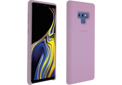 Samsung silicone cover - violet - voor Samsung N960 Galaxy Note 9 