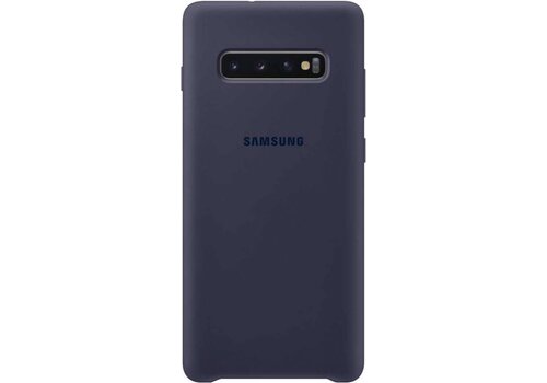 Samsung Galaxy S10 Plus Silicone Cover Navy 