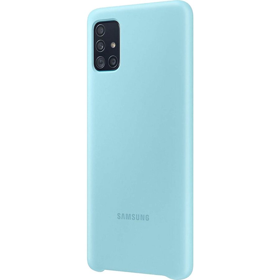 Samsung Silicone Hoesje - Samsung Galaxy A51 - Blauw-2