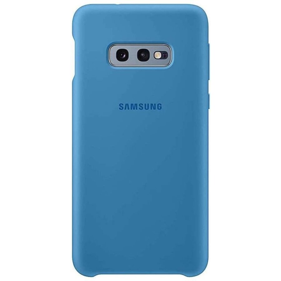 Samsung silicone cover - blauw - voor Samsung Galaxy S10e-1