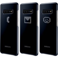 thumb-Samsung LED Cover - Samsung Galaxy S10 Plus - Zwart-2
