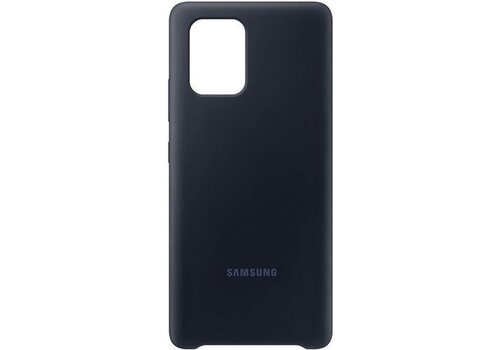 Samsung Silicone Cover - Samsung S10 Lite - Zwart 