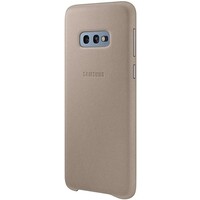 thumb-Samsung lederen cover - grijs - voor Samsung Galaxy S10e-2