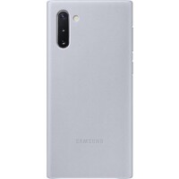 thumb-Samsung Galaxy Note 10 Leather Cover Grey-1