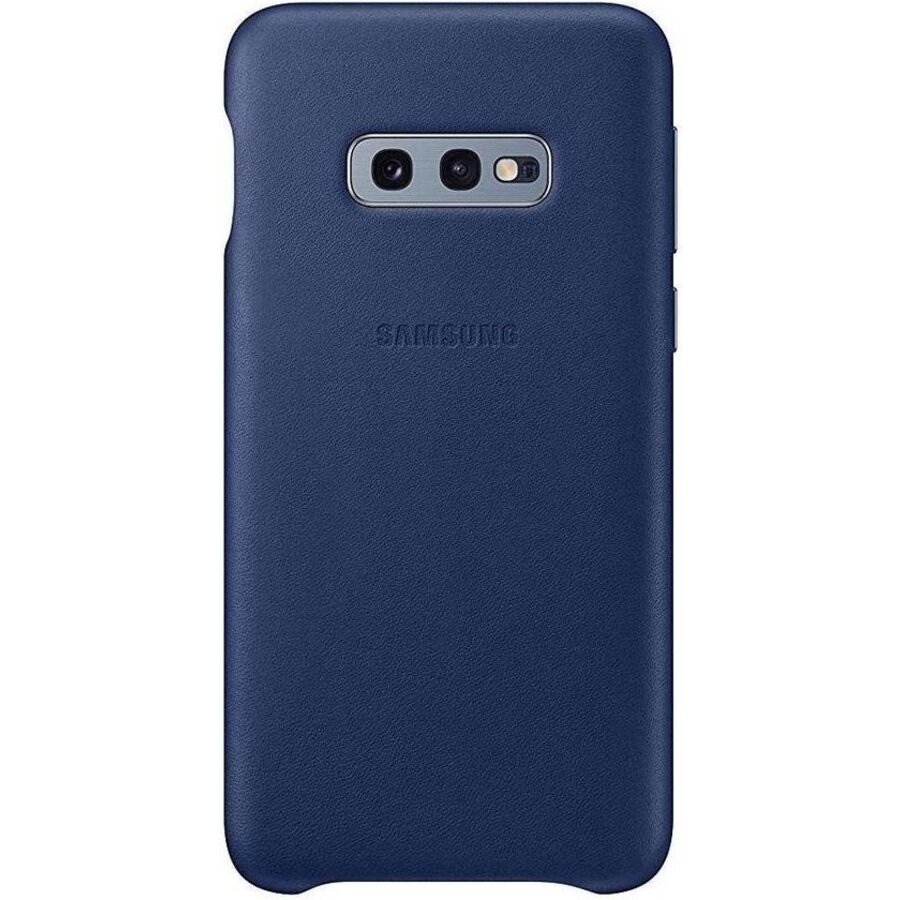 Samsung lederen cover - navy - voor Samsung Galaxy S10e-1