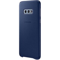 thumb-Samsung lederen cover - navy - voor Samsung Galaxy S10e-2