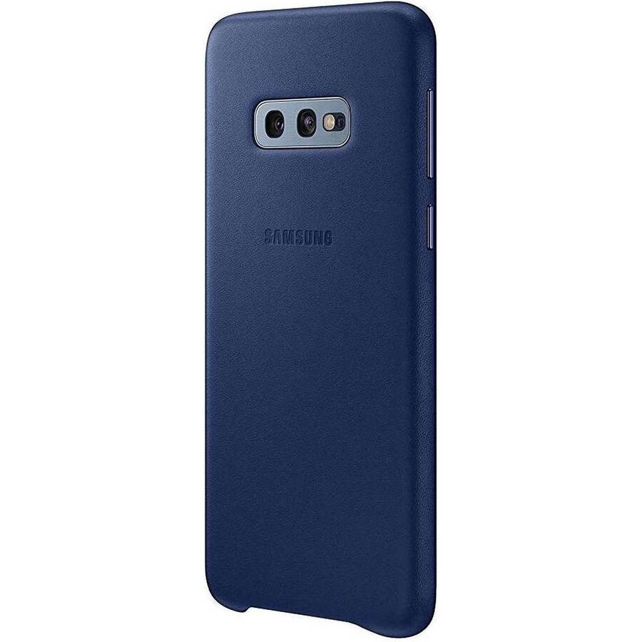 Samsung lederen cover - navy - voor Samsung Galaxy S10e-2