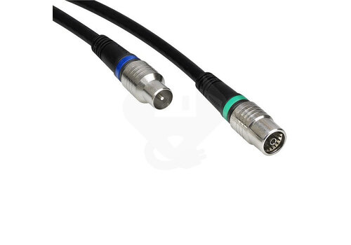 Technetix RLA++10 Coaxkabel – 4G/LTE Proof – 1,5 meter | IEC (m) naar IEC (v) – Ziggo Geschikt 