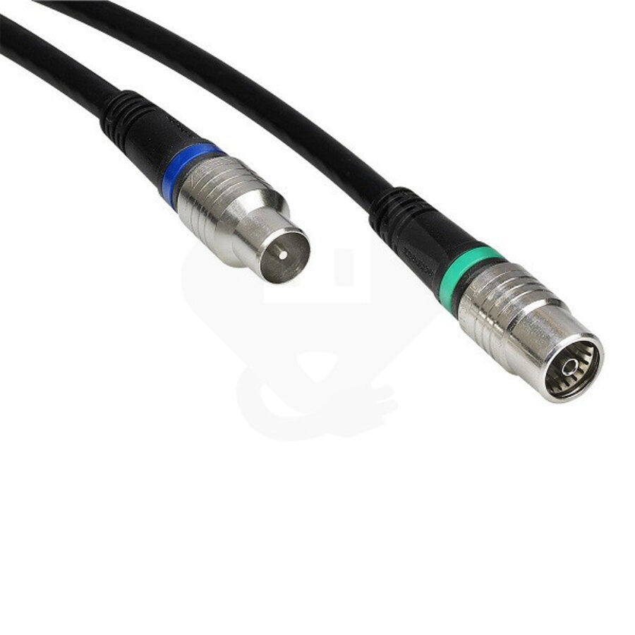 Technetix RLA++10 4G/LTE proof IEC (m) - IEC (v) coaxkabel - 1,5 meter-1