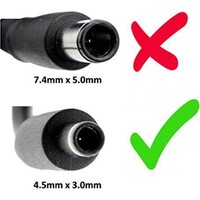 thumb-Oplader geschikt voor Dell (slim) - 130W - 4.5 x 3.0mm-3