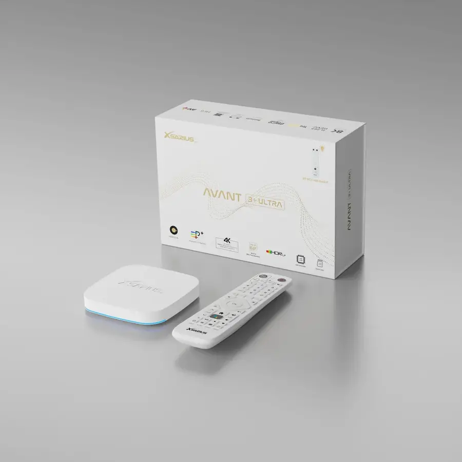 Xsarius Avant 3+ Ultra 4K OTT Android Media Streamer - white-1