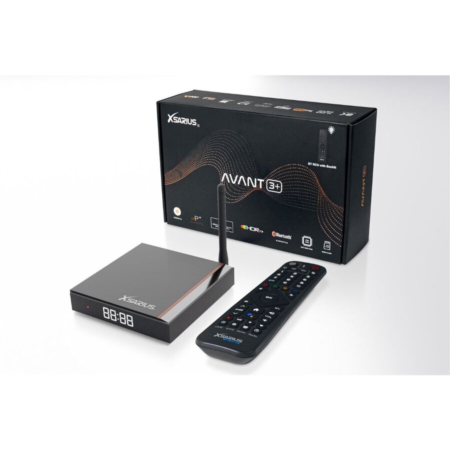 Xsarius Avant 3+ 4K Android OTT Media Streamer-1