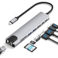 thumb-8 in 1 USB-C hub + card reader-2