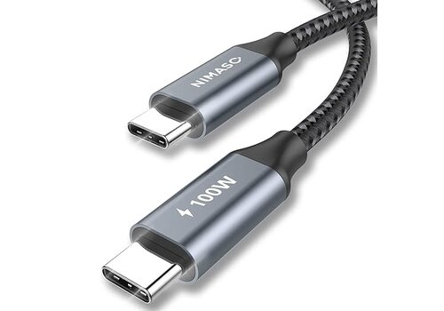 USB-C  naar USB-C 100W PD kabel | 2m 