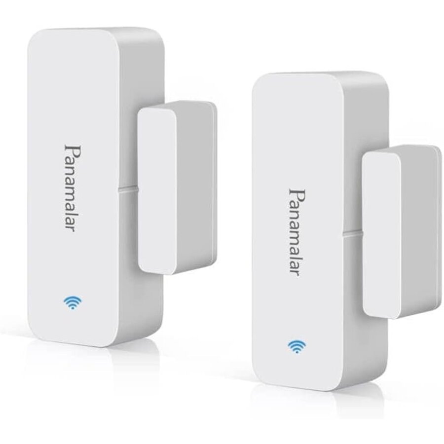 Panamalar Deurruit WiFi Sensor Smart Alert – Deur & Raam Sensor – Draadloze Beveiliging – Compatibel met Alexa & Google Home-1