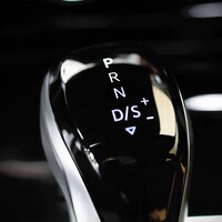 thumb-LED Verlichte DSG Pook knop geschikt voor VW/SEAT/AUDI/SKODA - AUTOMAAT - ZILVER - WIT LICHT-2