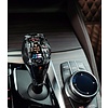 Zazitec Luxe Kristallen Pook knop geschikt voor BMW 5/5GT/6/7-Serie 2010-2017 F10/F18/F11 F06/F12/F13 F01/F02 - M Look