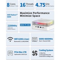 thumb-Zazitec ZT-MI2 Mini PC | AMD Ryzen™ 7 7735HS | AMD Radeon™ 680M Graphics | 16GB DDR5 | 512GB SSD | W11 Home-7