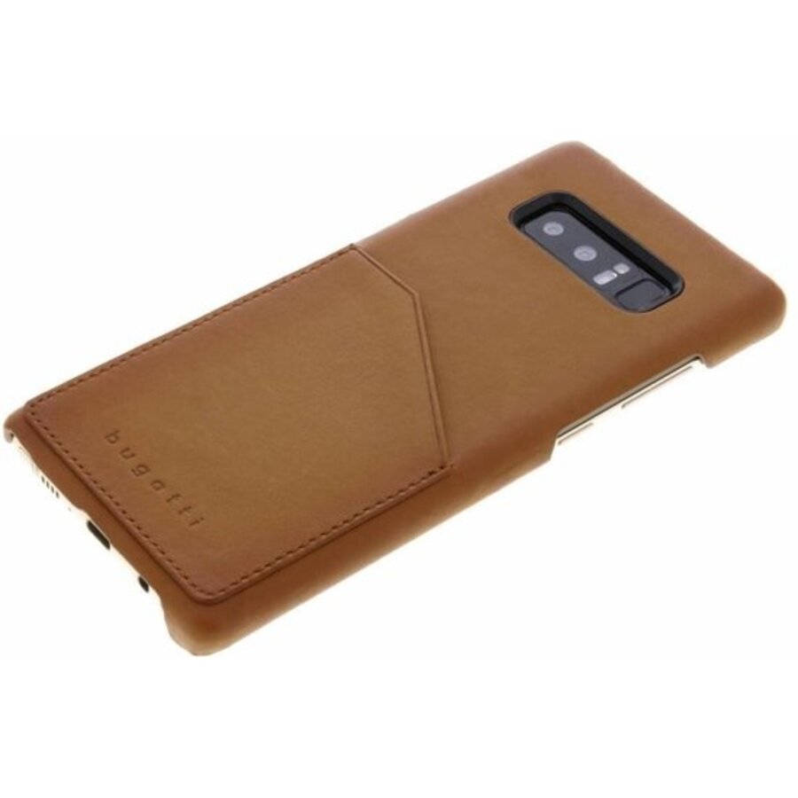 Bugatti Snap Case Londra Samsung Galaxy Note 8 Cognac-1