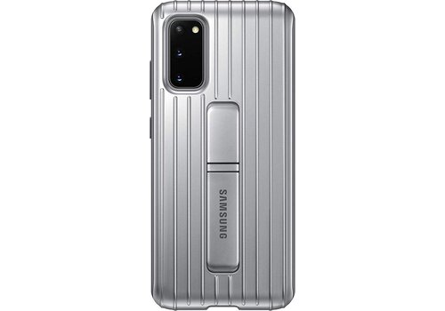 Samsung Protective Standing Hoesje - Samsung Galaxy S20 - Zilver 