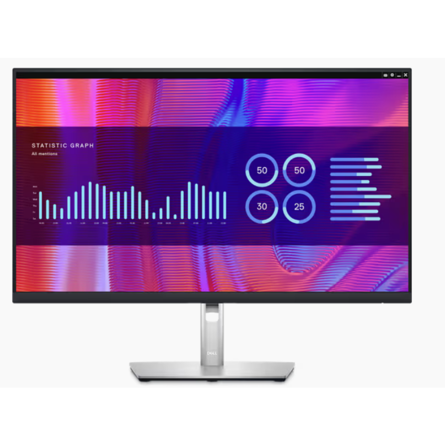Dell P2723DE 27" QHD IPS Monitor – USB-C Docking, RJ45, ComfortView Plus, Daisy Chain-1