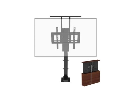 Zazitec ZT-A70W Elektrische TV Lift - 32 - 70 inch - Afstandsbediening - 700-1910mm - 50KG Draagvermogen 