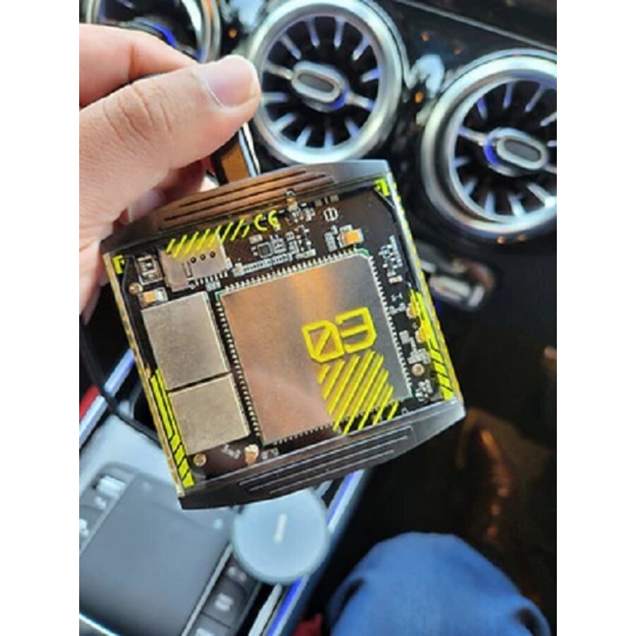 KYEBRIQ BRIQ3-PRO Android 13 Carplay Box by Zazitec - AI Dongle - 4G LTE - 8 Core Snapdragon 662 - 4GB/64GB - Draadloze Carplay/Android Auto - Youtube/Netflix/Live TV etc.-4