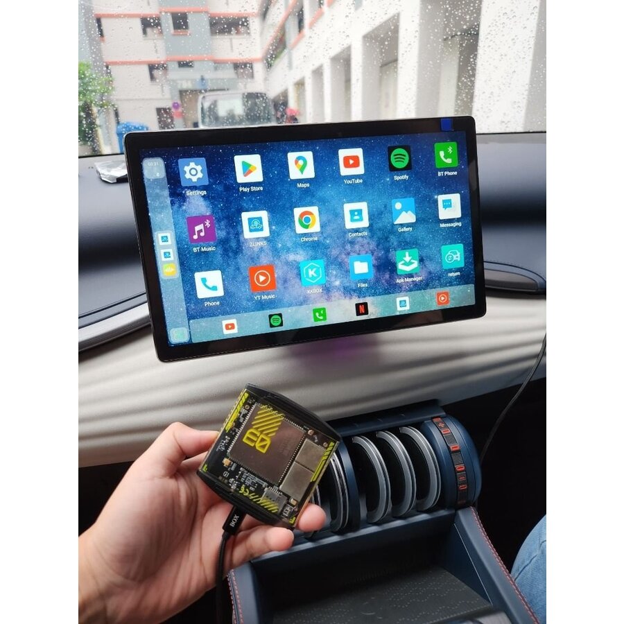 KYEBRIQ BRIQ3-PRO Android 13 Carplay Box by Zazitec - AI Dongle - 4G LTE - 8 Core Snapdragon 662 - 4GB/64GB - Draadloze Carplay/Android Auto - Youtube/Netflix/Live TV etc.-2