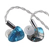 Kiwi Ears Orchestra Lite - In-Ear Monitor - 8 Balanced Armature Performance drivers - Blue