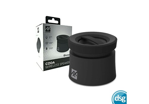 iFrogz Bluetooth Wireless Speaker Coda Portable - Black 
