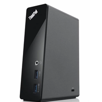 thumb-Lenovo® ThinkPad DL3700-ESS Docking station | 2x USB 3.0 | 2x USB 2.0 | 1x Gigabit LAN | 1x DVI | 3,5mm Audio Jack | Zwart-1
